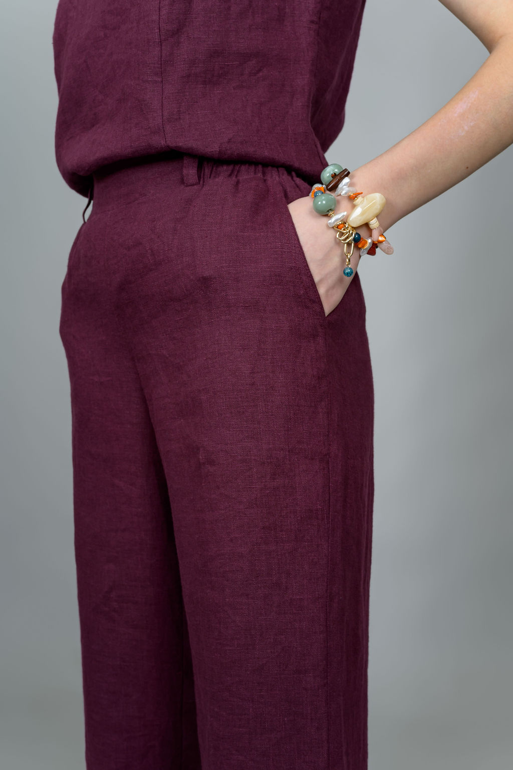 Брюки 100% лен