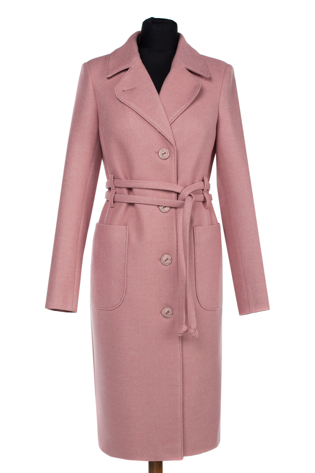 Пальто женское демисезонное (пояс) - El podio фото 7