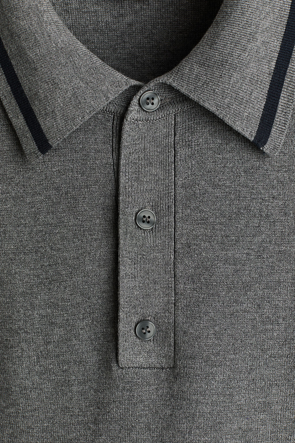 Polo de manga larga Relaxed Fit - H&m фото 5