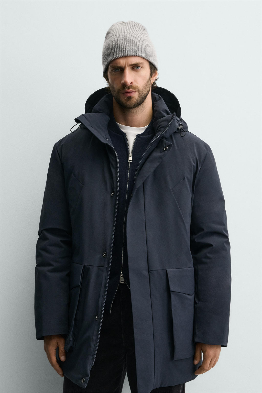 WATER-REPELLENT PADDED PARKA - Zara фото 2