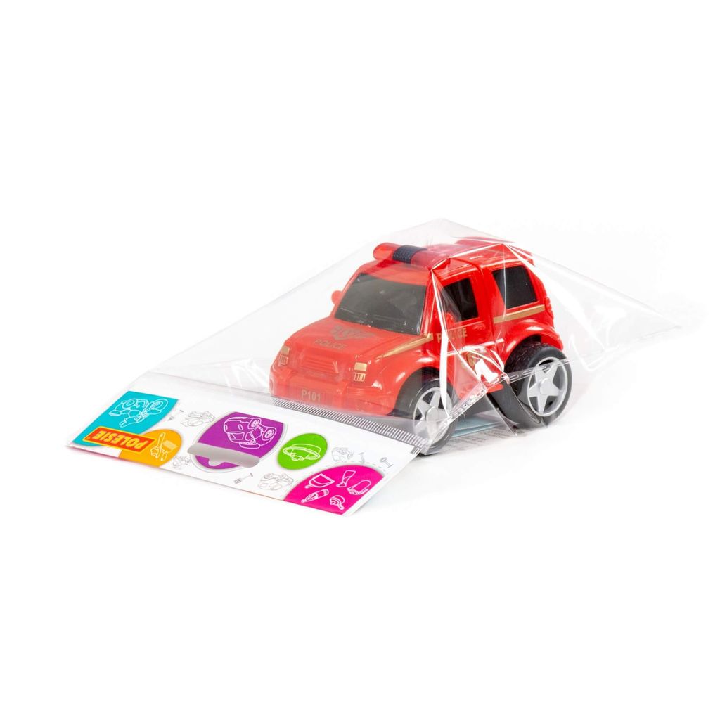 Крутой Вираж, автомобиль-полиция инерционный (в пакете) - Полесье фото 10