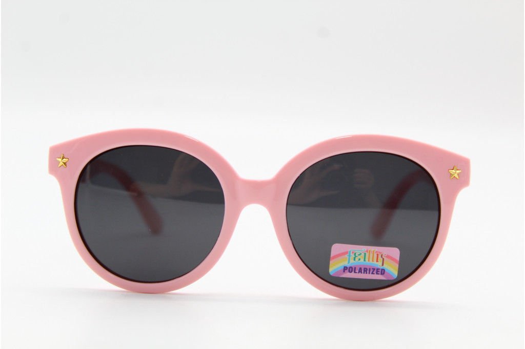 Солнцезащитные очки Feillis Polarized (детские) 66639 46-17-130 светло-розовые