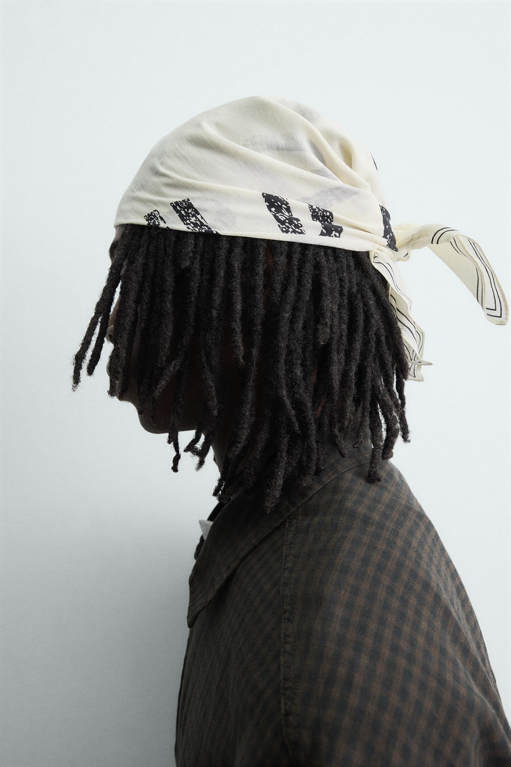 BANDANA ESTAMPADO TEXTO / Crudo - Zara фото 2