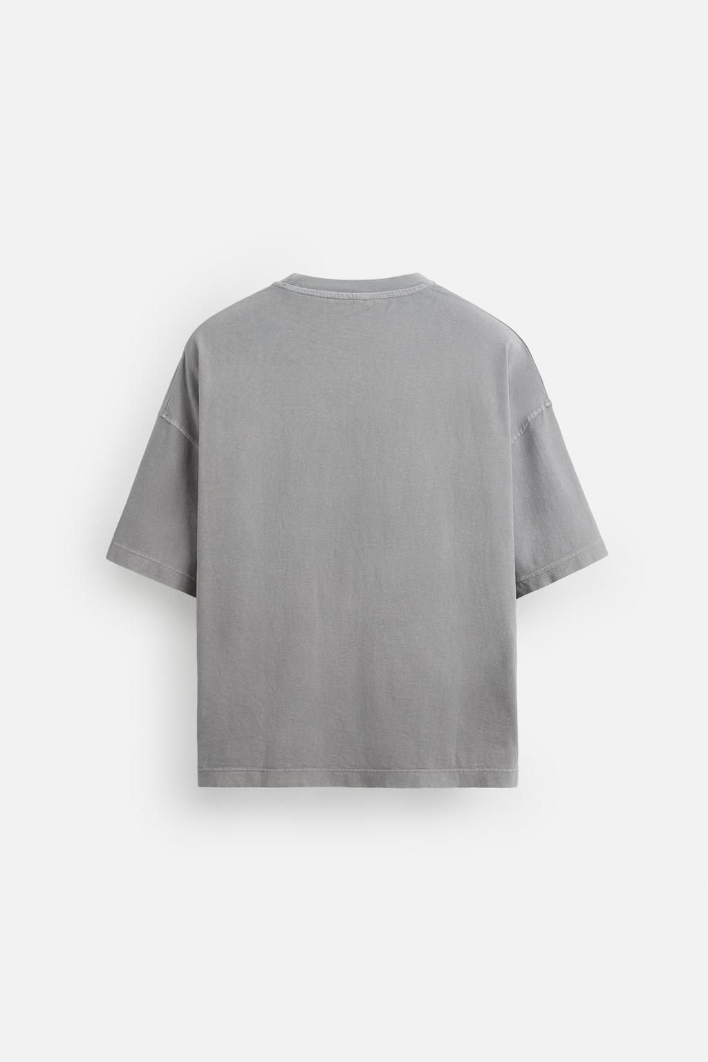 BASIC BOXY FIT T-SHIRT - Zara фото 32