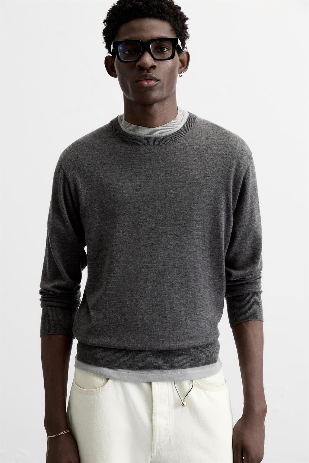100% WOOL SWEATER - LIMITED EDITION - Zara фото 5