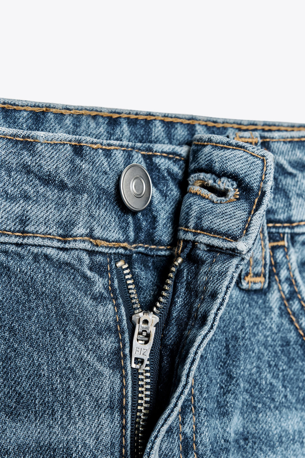 TRF DENIM MINI SKIRT - Zara фото 7