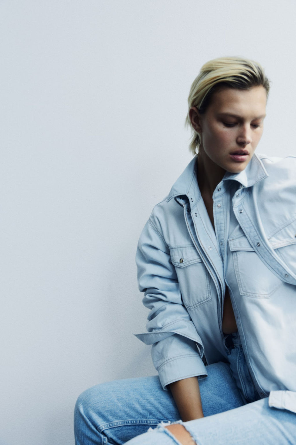 Camisa denim - H&m фото 4