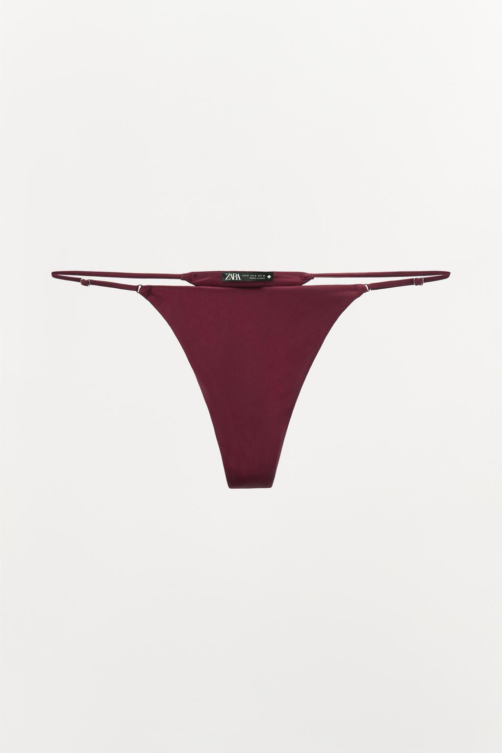 SILK THONG - Zara фото 4
