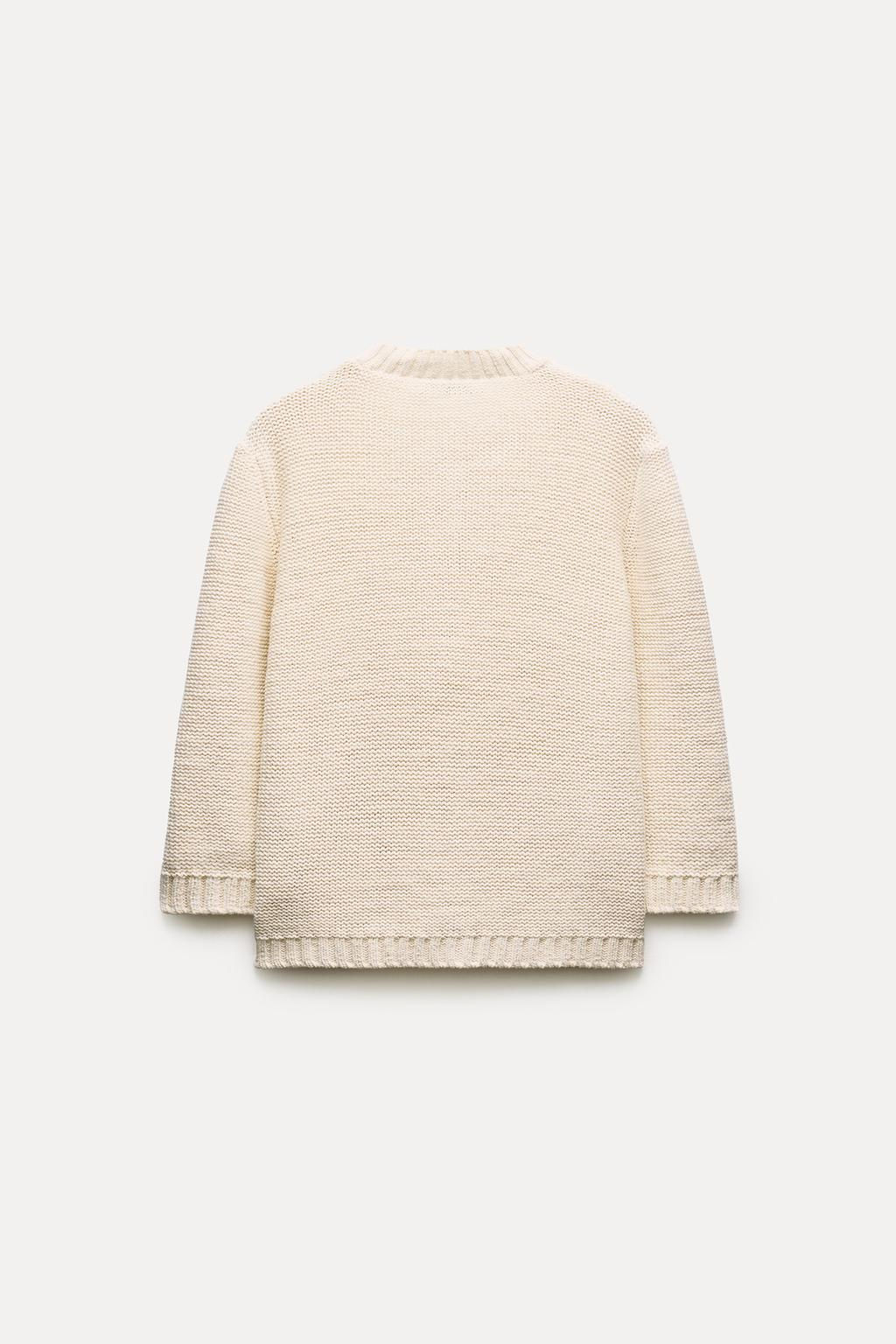 PLAIN KNIT CARDIGAN - Zara фото 14