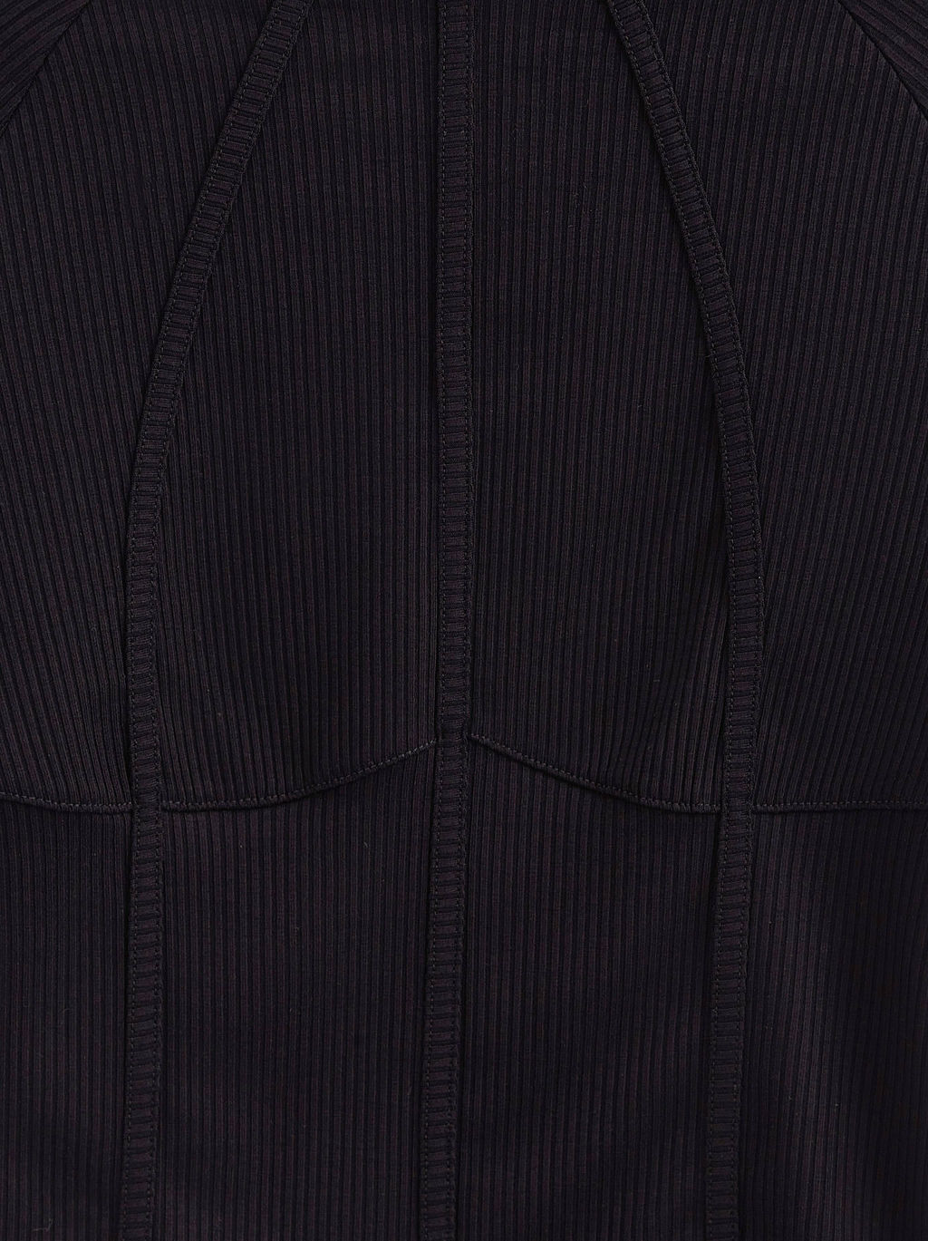 CONTE Джемпер в рубчик с имитацией корсета LD 2629 black - Conte elegant фото 6