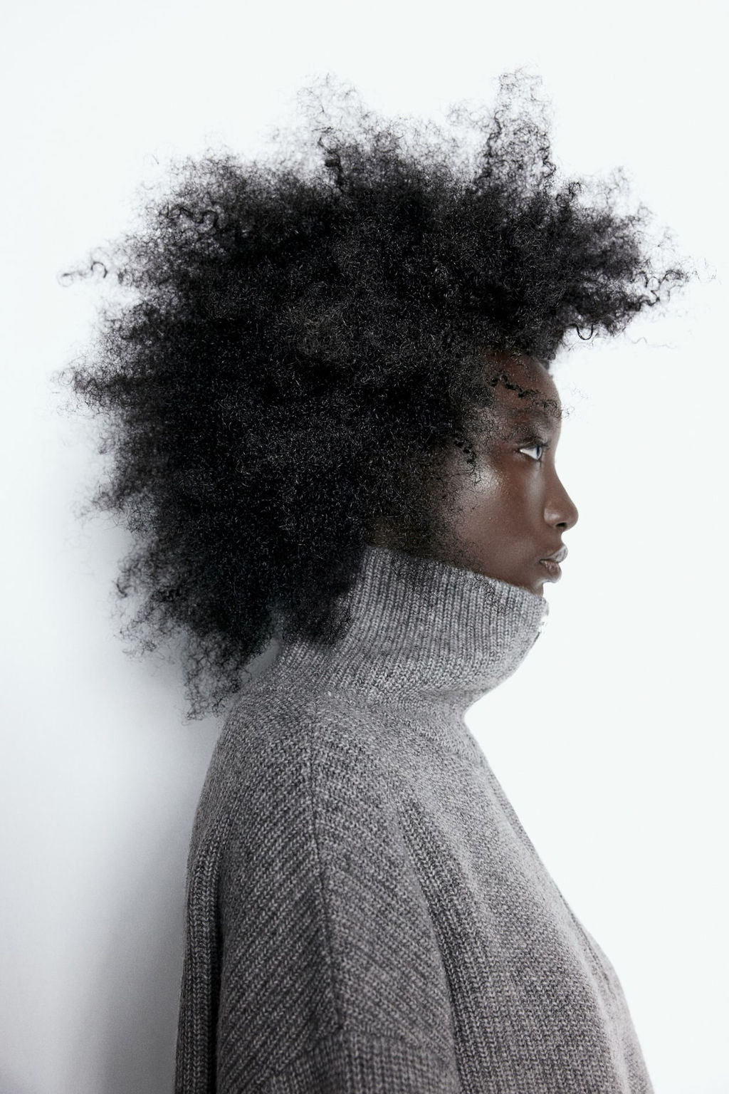 Jersey en punto de canale con media cremallera - H&m фото 3