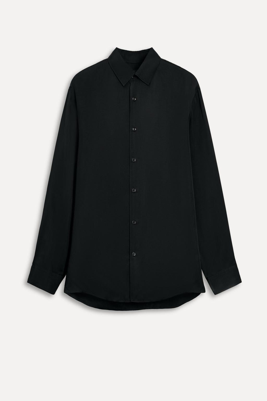 FLOWING CUPRO SHIRT 50TH ANNIVERSARY - Zara фото 2