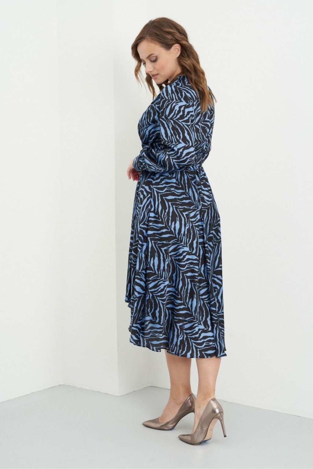 Платье 4406 голубое - Fantazia mod фото 2