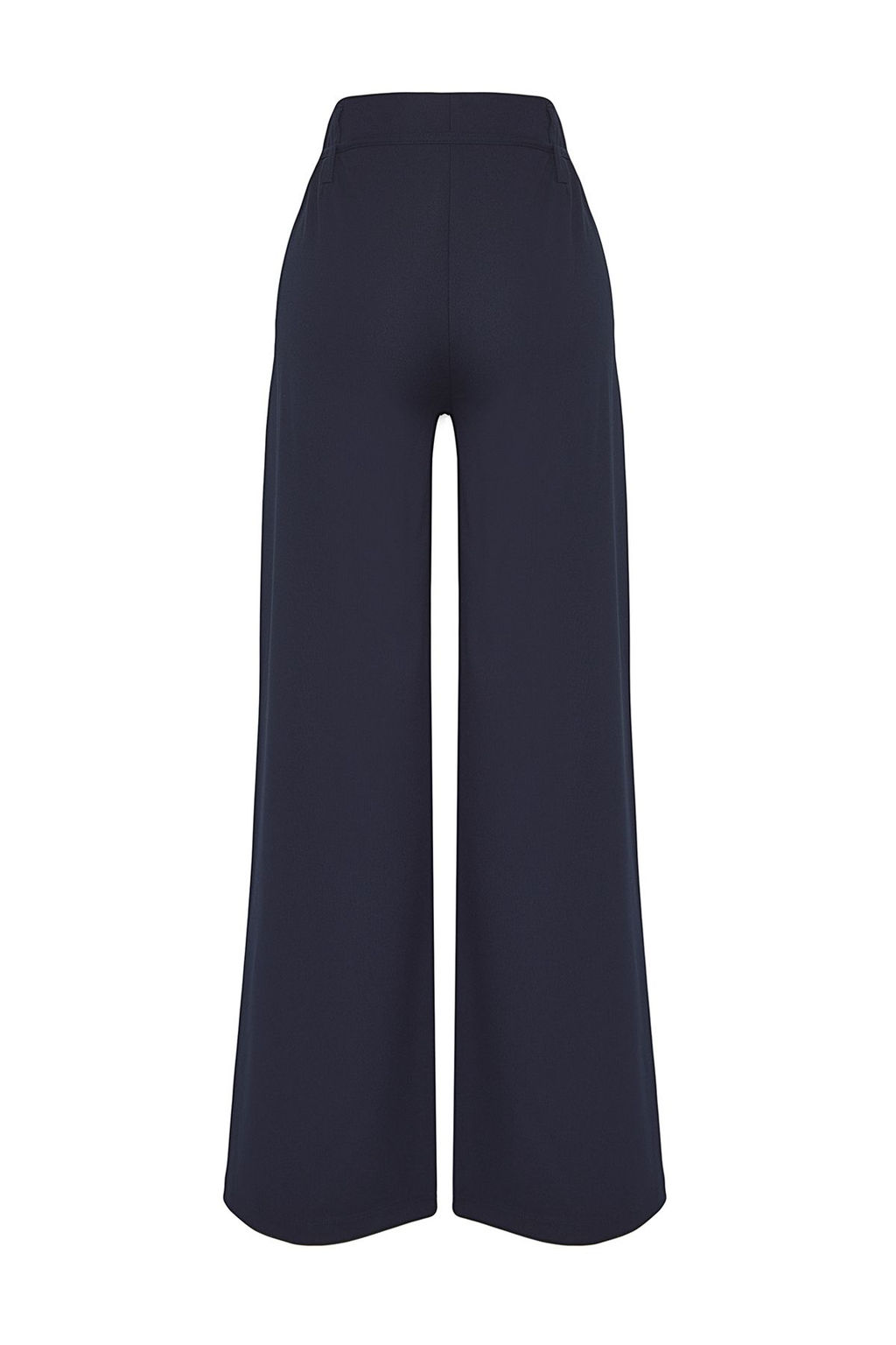 TRENDYOLMILLA Bej Kemerli Wide Leg/Genis Paca Dokuma Pantolon Pantolon TWOSS25PL00031 фото 7