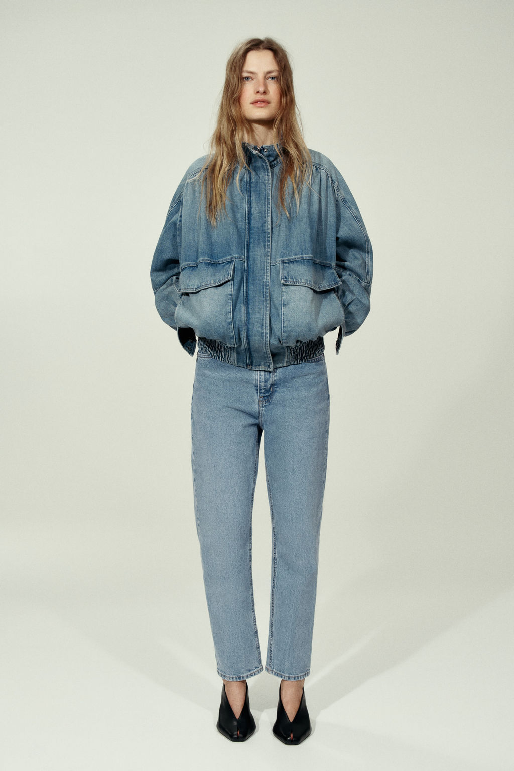Mom Slim Fit High Waist Ankle Jeans - H&m фото 13