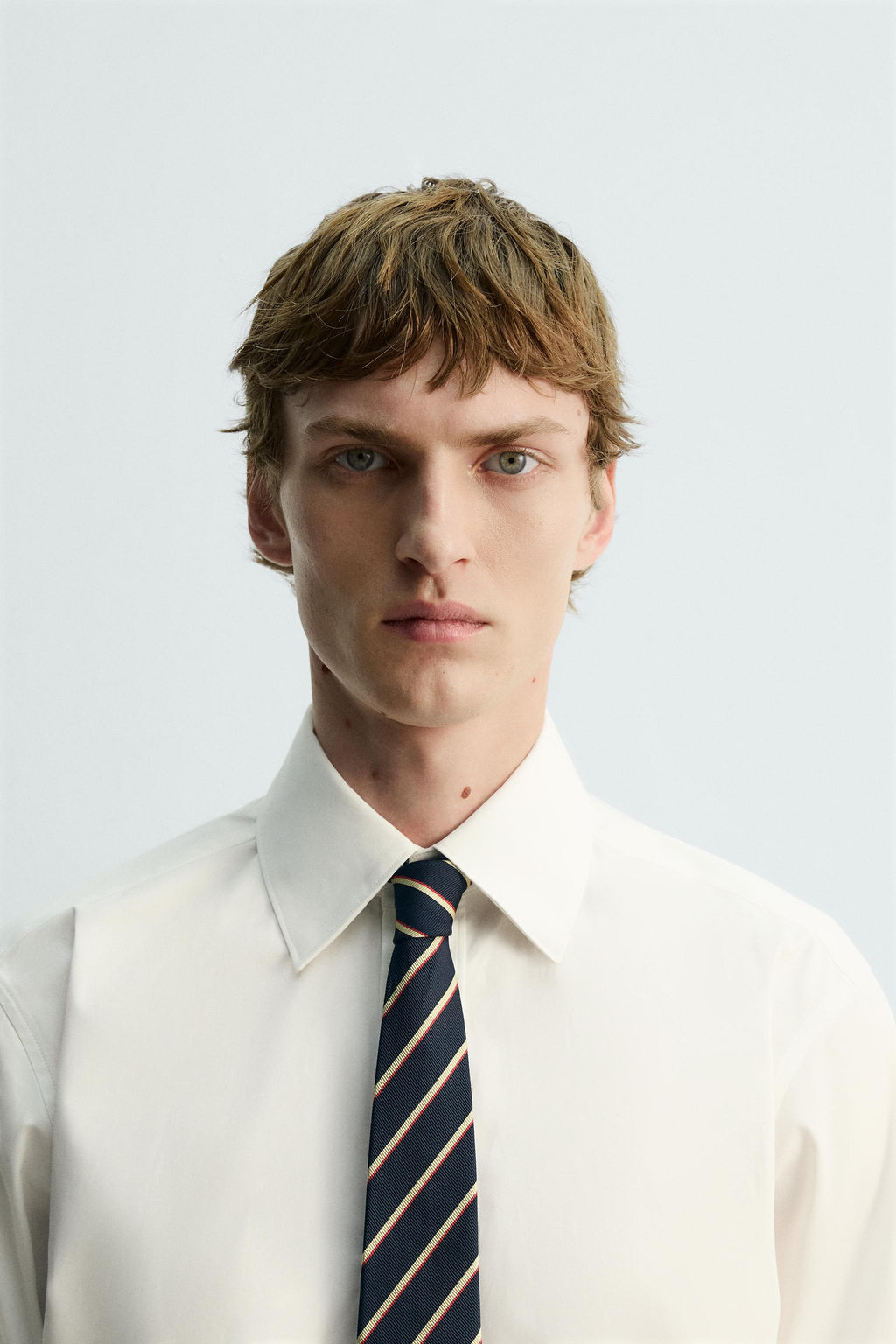 100% SILK STRIPED LIMITED EDITION TIE - Zara фото 6