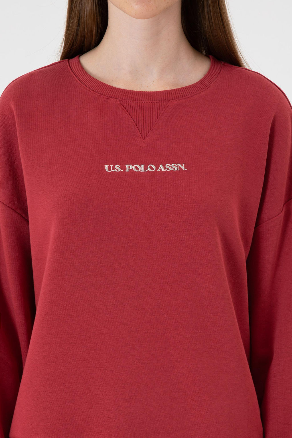 Kad_n Vi_ne Sweatshirt Sepette S_rpriz _ndirim - U.s. polo assn фото 6