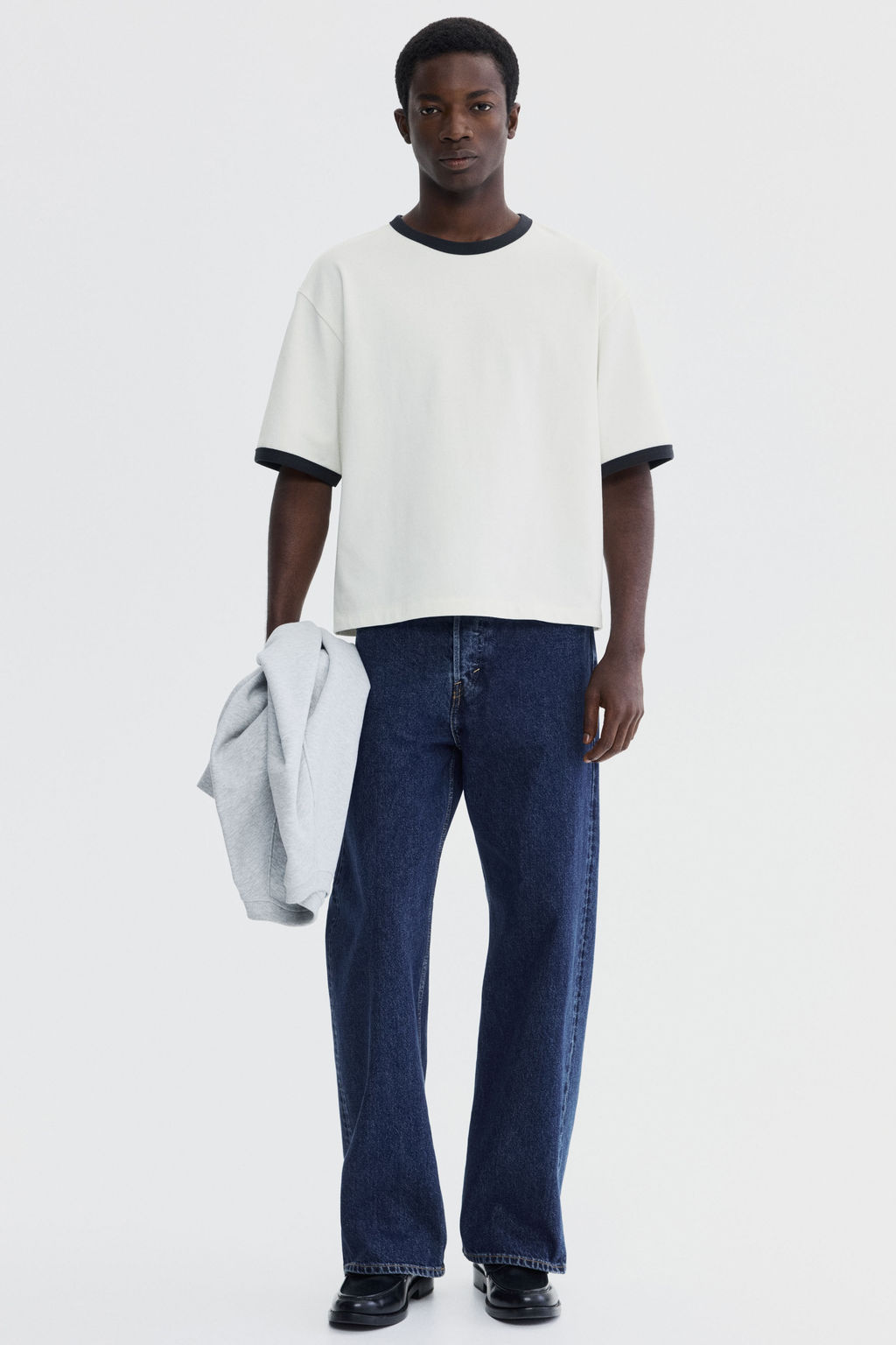 Camiseta boxy Loose Fit - H&m фото 7