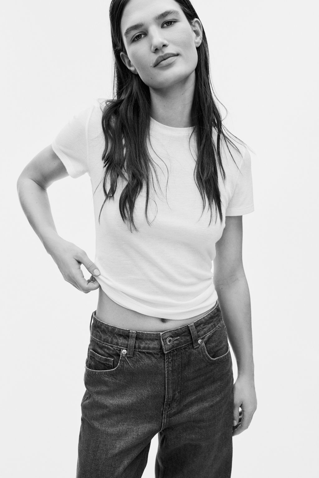 Wide High Jeans - H&m фото 12
