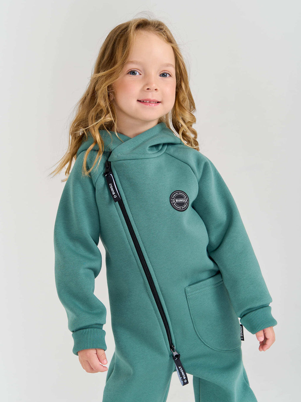 Комбинезон-косуха с капюшоном и клапаном Море утепленный - Bungly фото 8