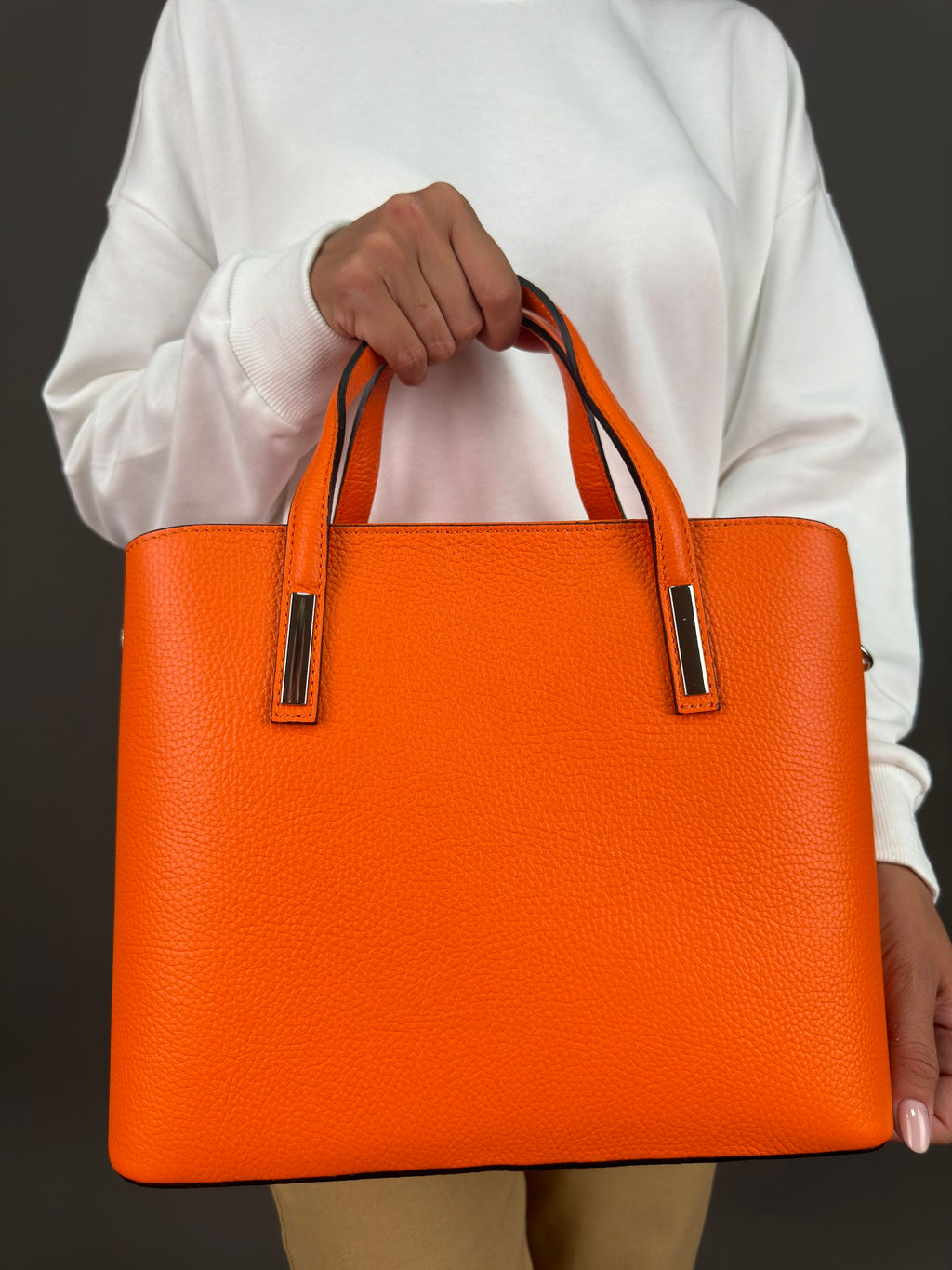 Сумка женская из телячьей кожи