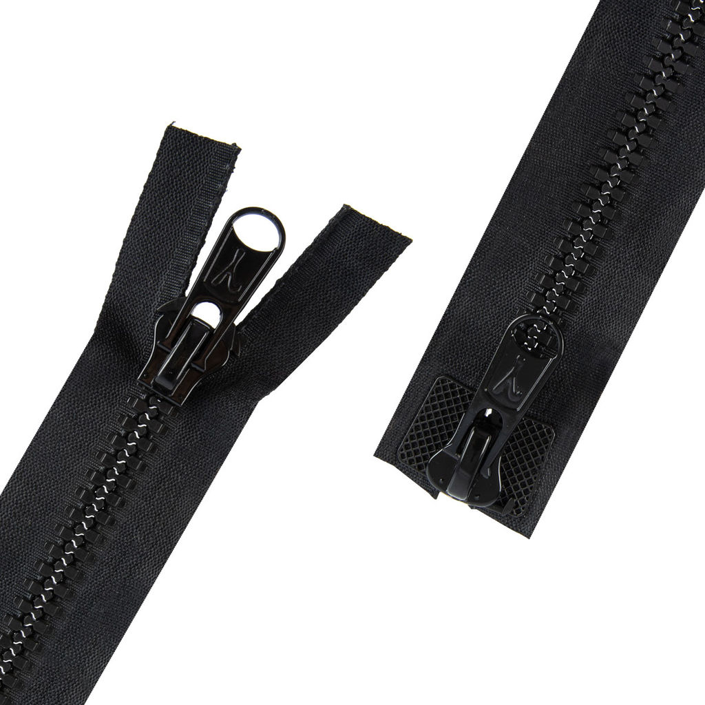 Молния Трактор GAMMA G2080A 85 см 10 шт двухзамковая №077 ЧЕРНЫЙ