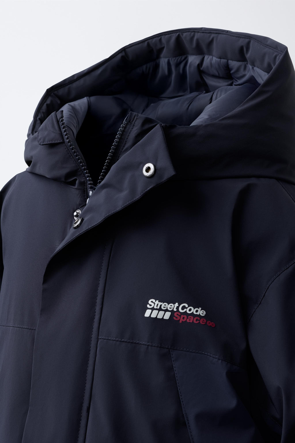 COLOUR BLOCK QUILTED JACKET - Zara фото 5