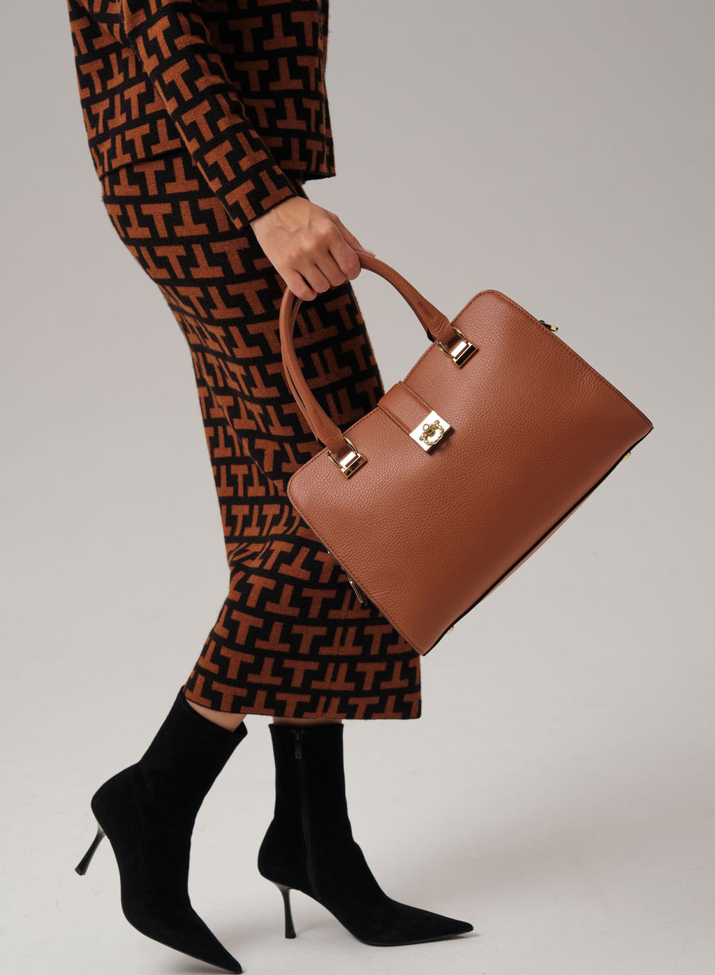 Сумка Azaro 30804 коричневый камень