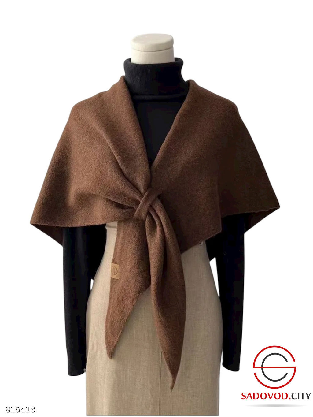 Платок косынка женский теплый