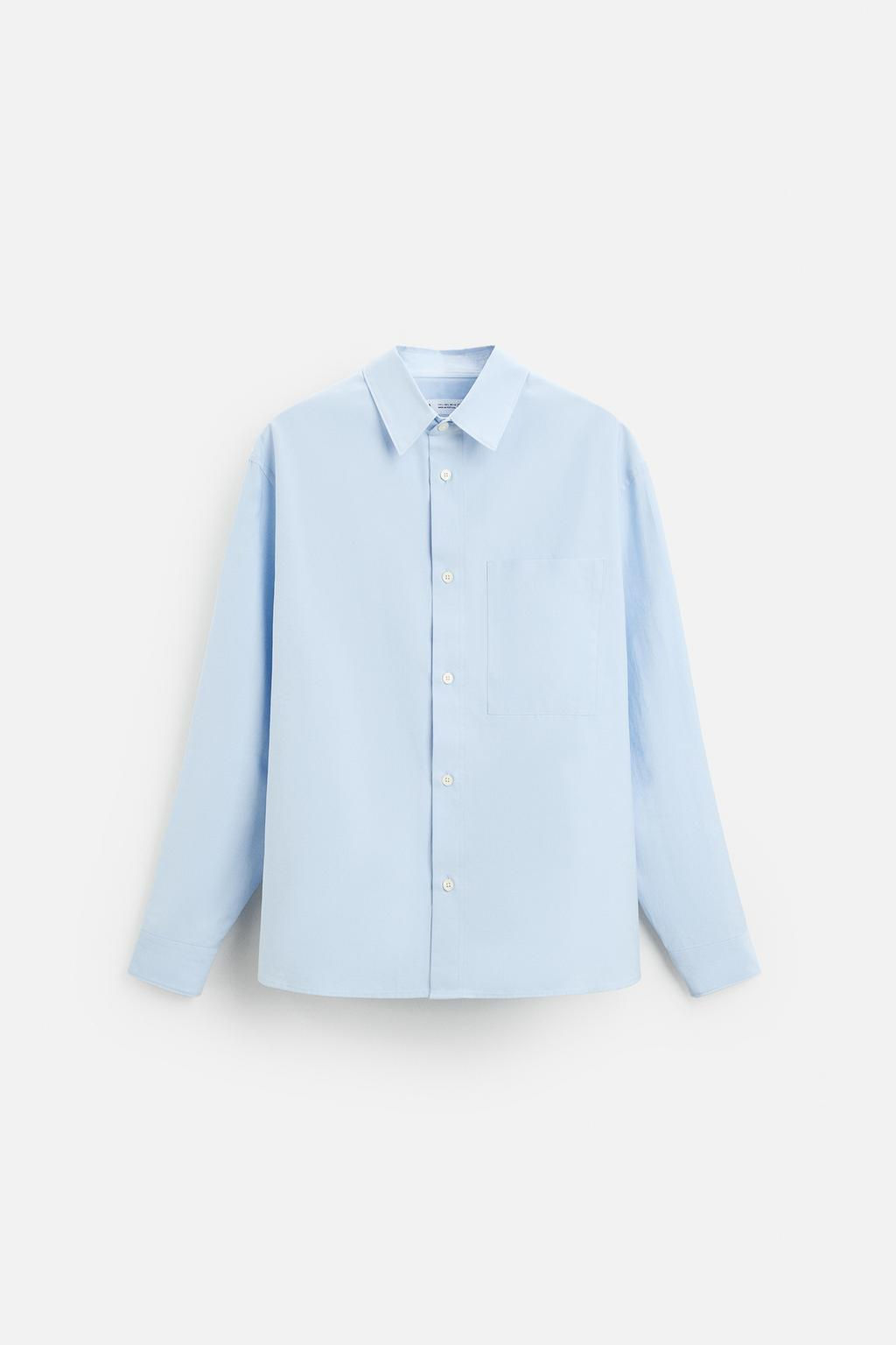 SHIRT WITH POCKET - Zara фото 6