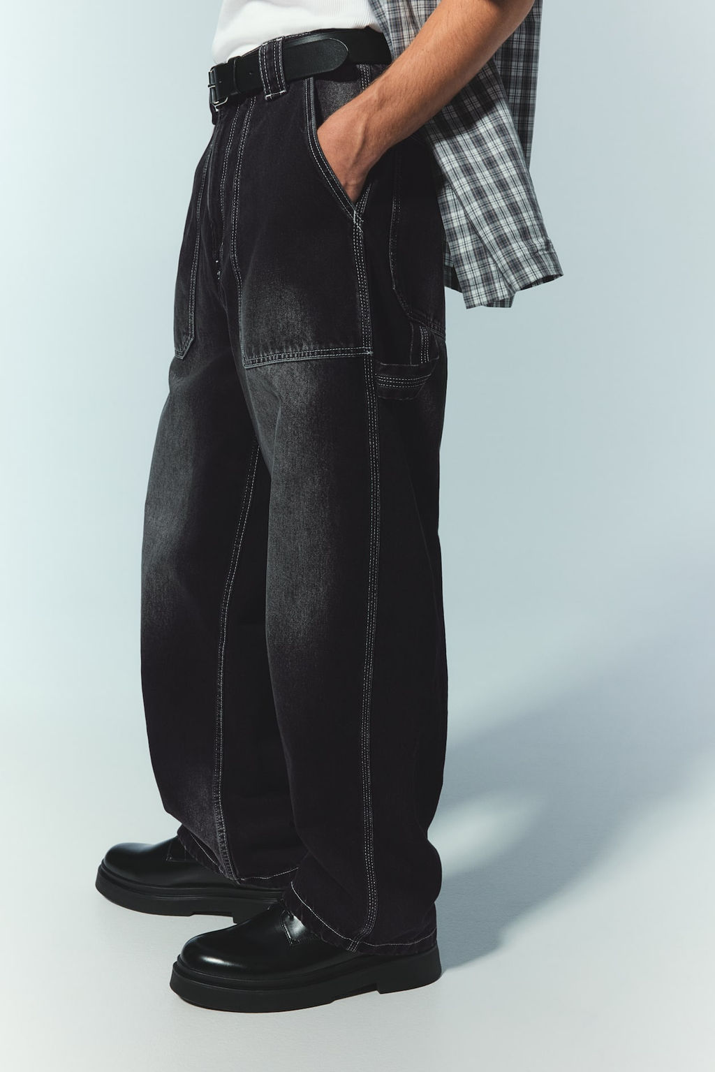 Carpenter Baggy Jeans - H&m фото 5