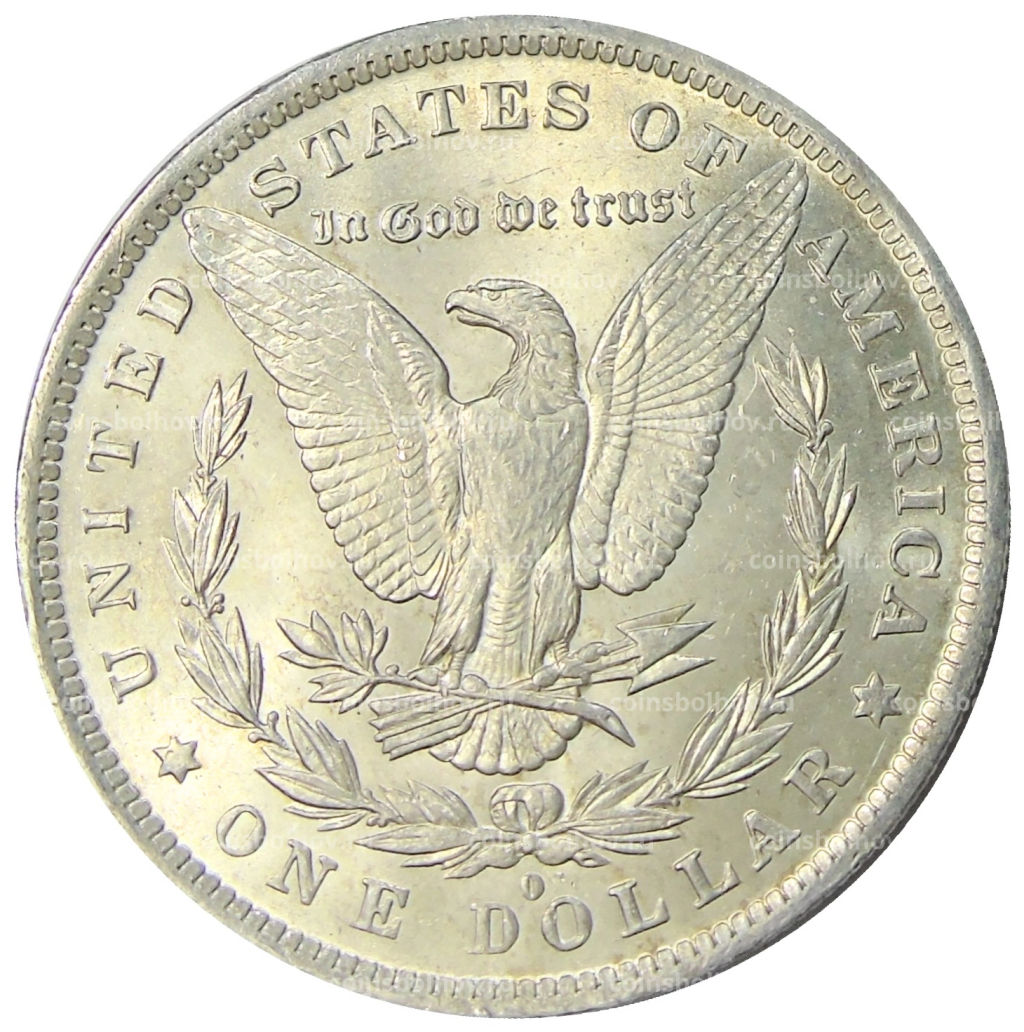 1 доллар 1884 года O США Доллар Моргана