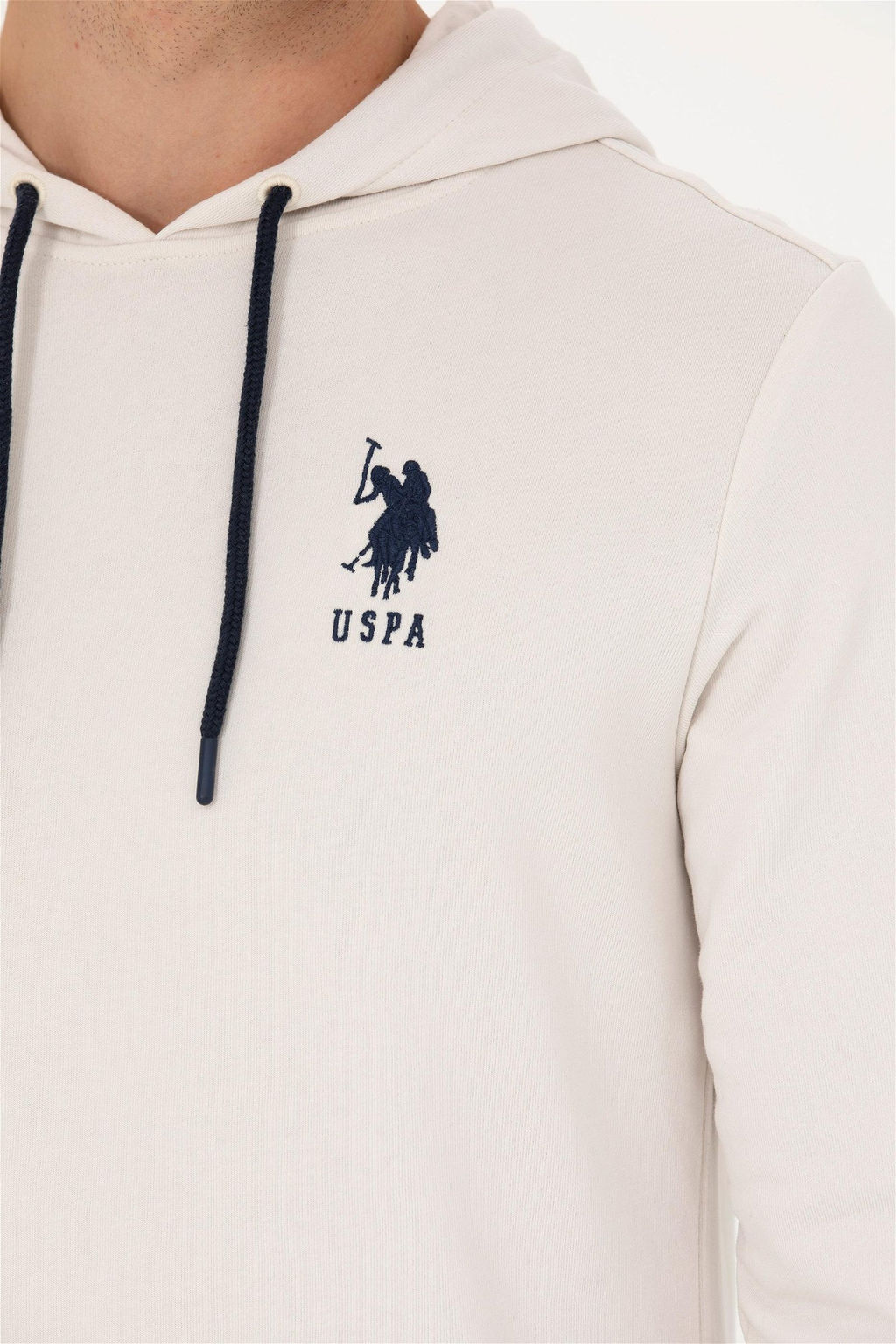 U. S. Polo Assn Мужская базовая толстовка с капюшоном и камнем - U.s. polo assn фото 7