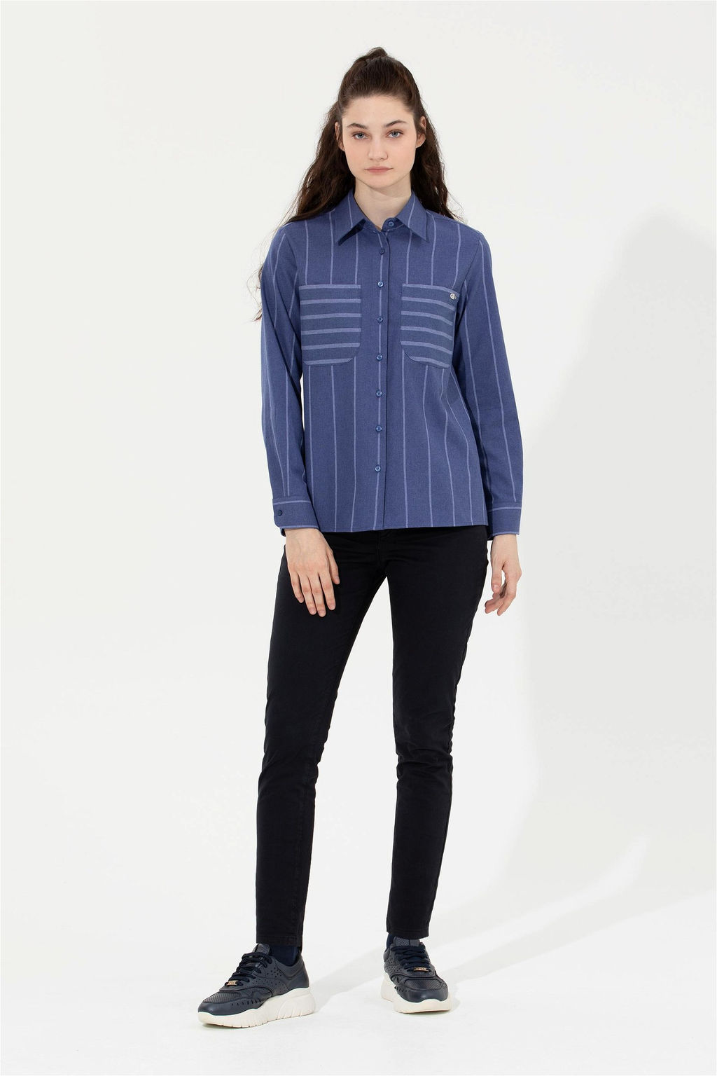 U. S. Polo Assn Женские темно-синие брюки - U.s. polo assn фото 8