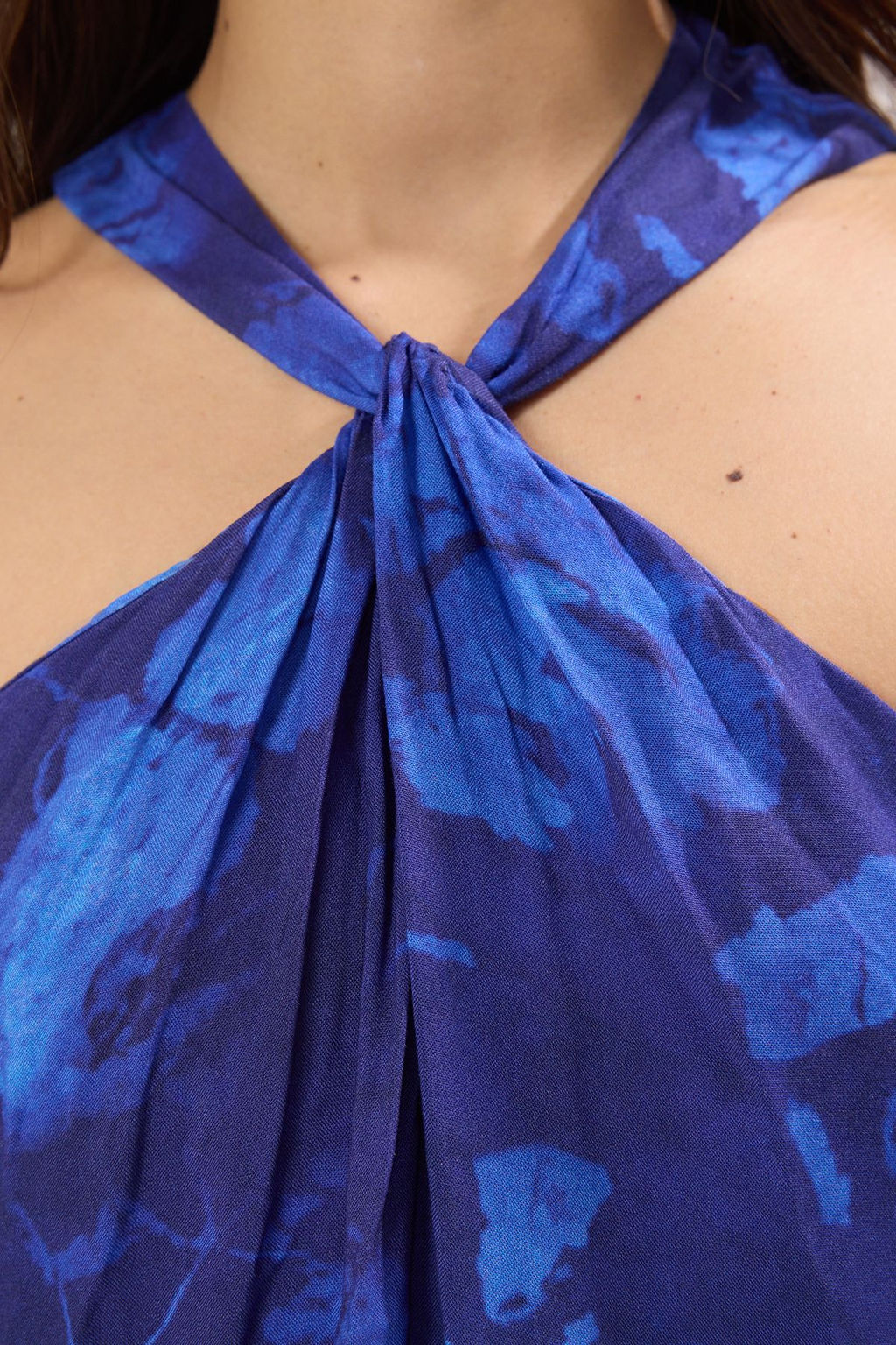 TRENDYOLMILLA Pembe Duz Kesim Yaka Detayl? Maxi Dokuma Elbise TWOSS24EL00387 фото 3