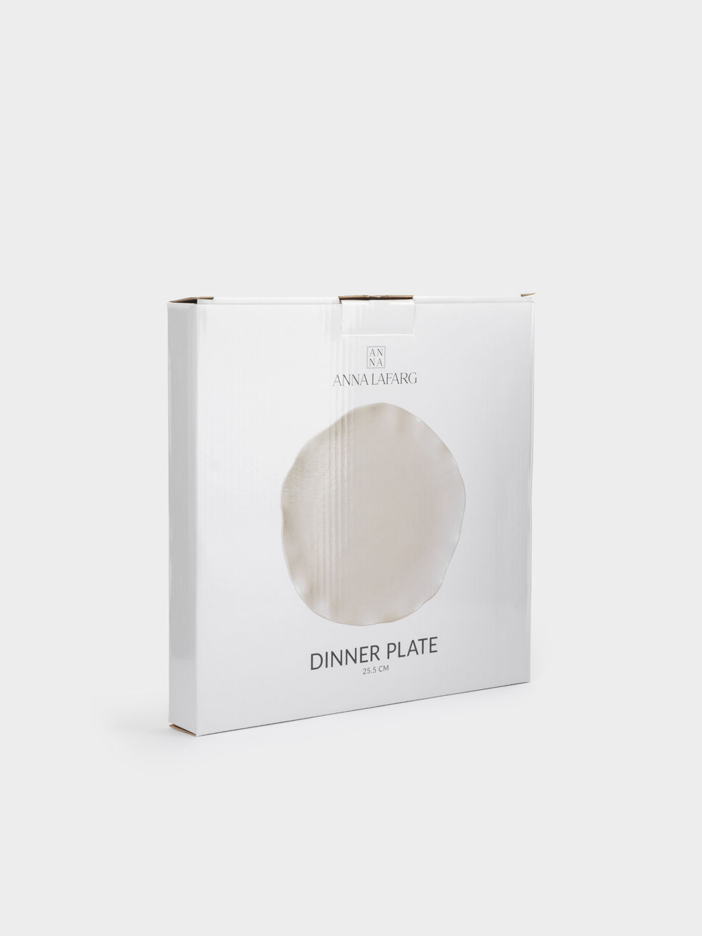 Тарелка обеденная, 26 см, фарфор P, белая, Волнистый край, White ocean - Anna lafarg фото 7