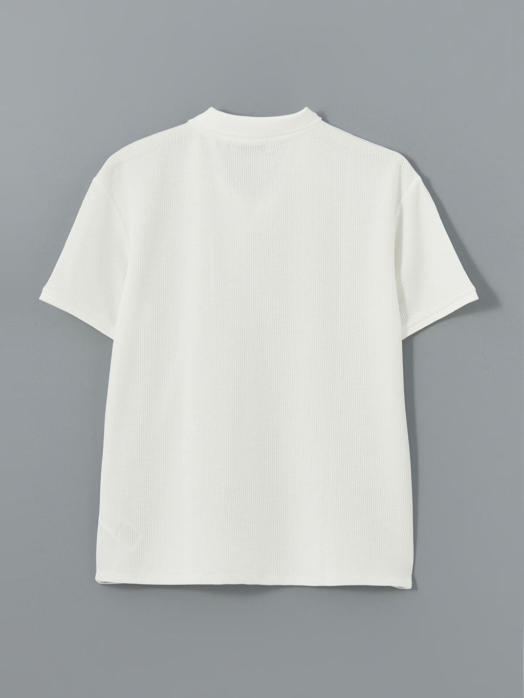 LC Waikiki Ekru Polo Yaka K_sa Kollu Erkek Ti__rt