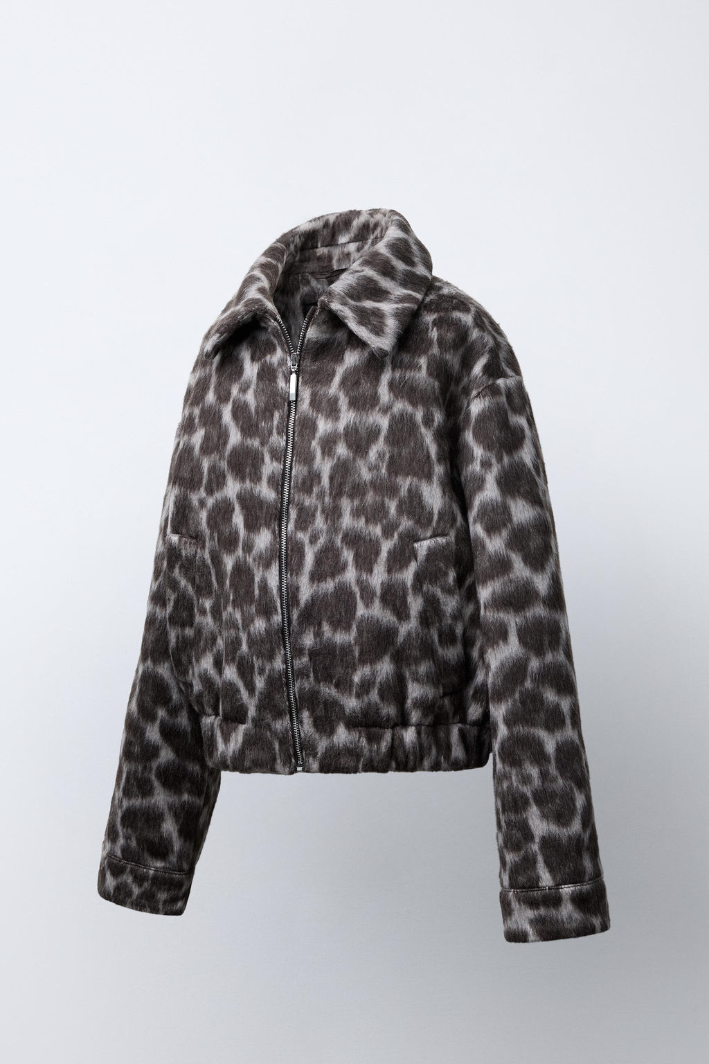 ANIMAL PRINT BOMBER JACKET - Zara фото 3