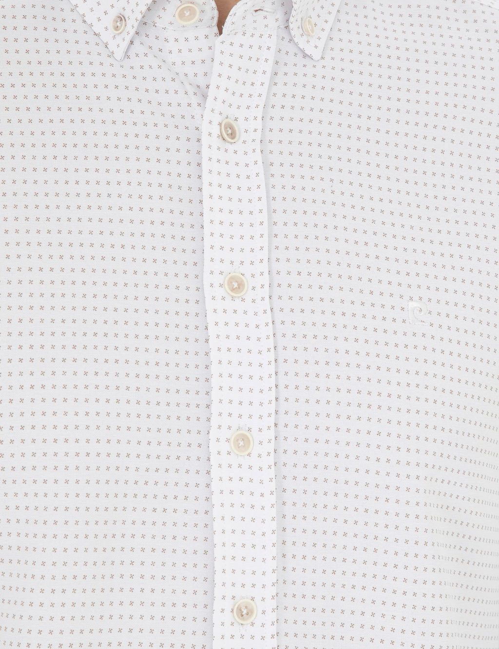 Bej Slim Fit Uzun Kollu G_mlek