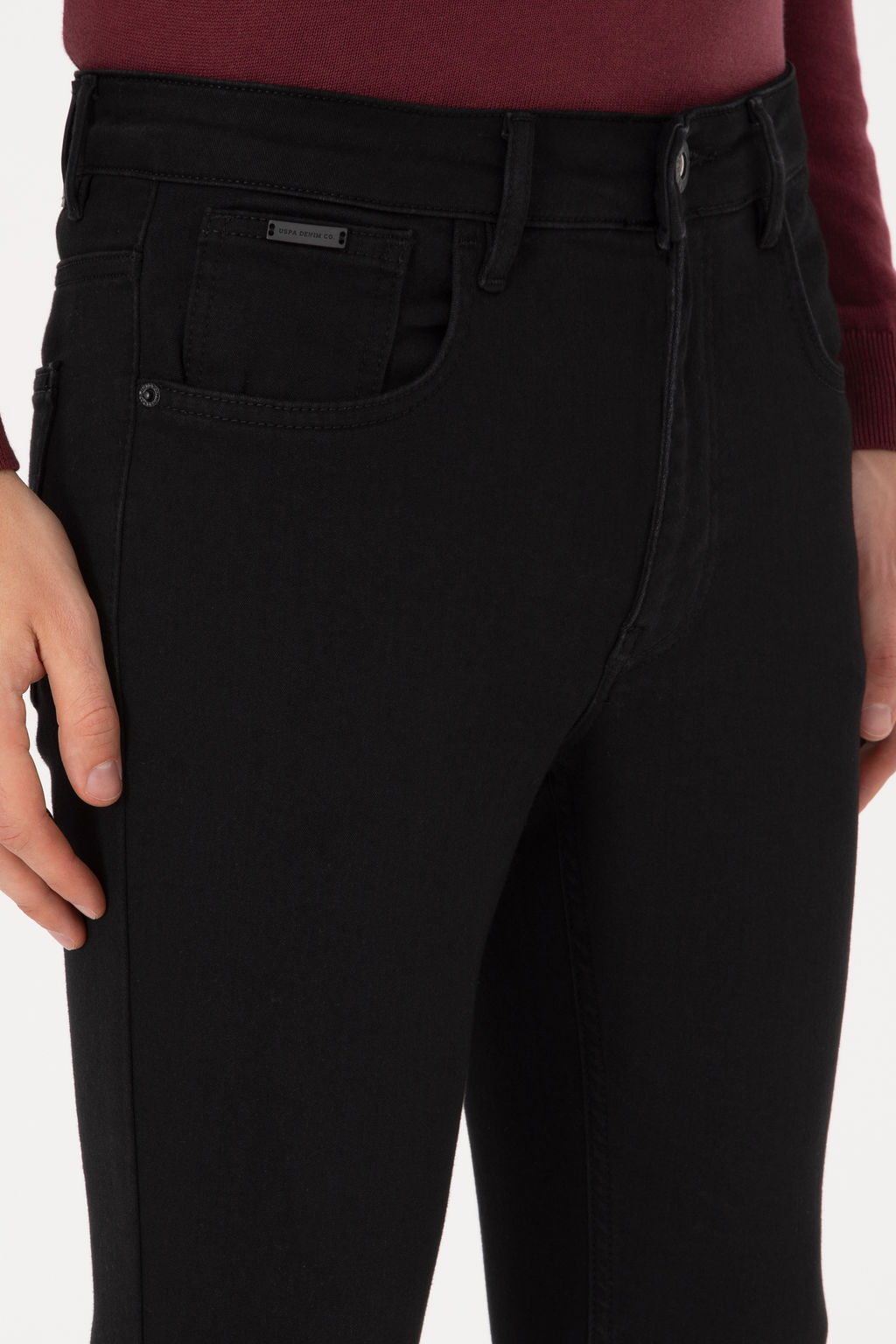 Erkek Siyah Jean Pantolon - U.s. polo assn фото 11