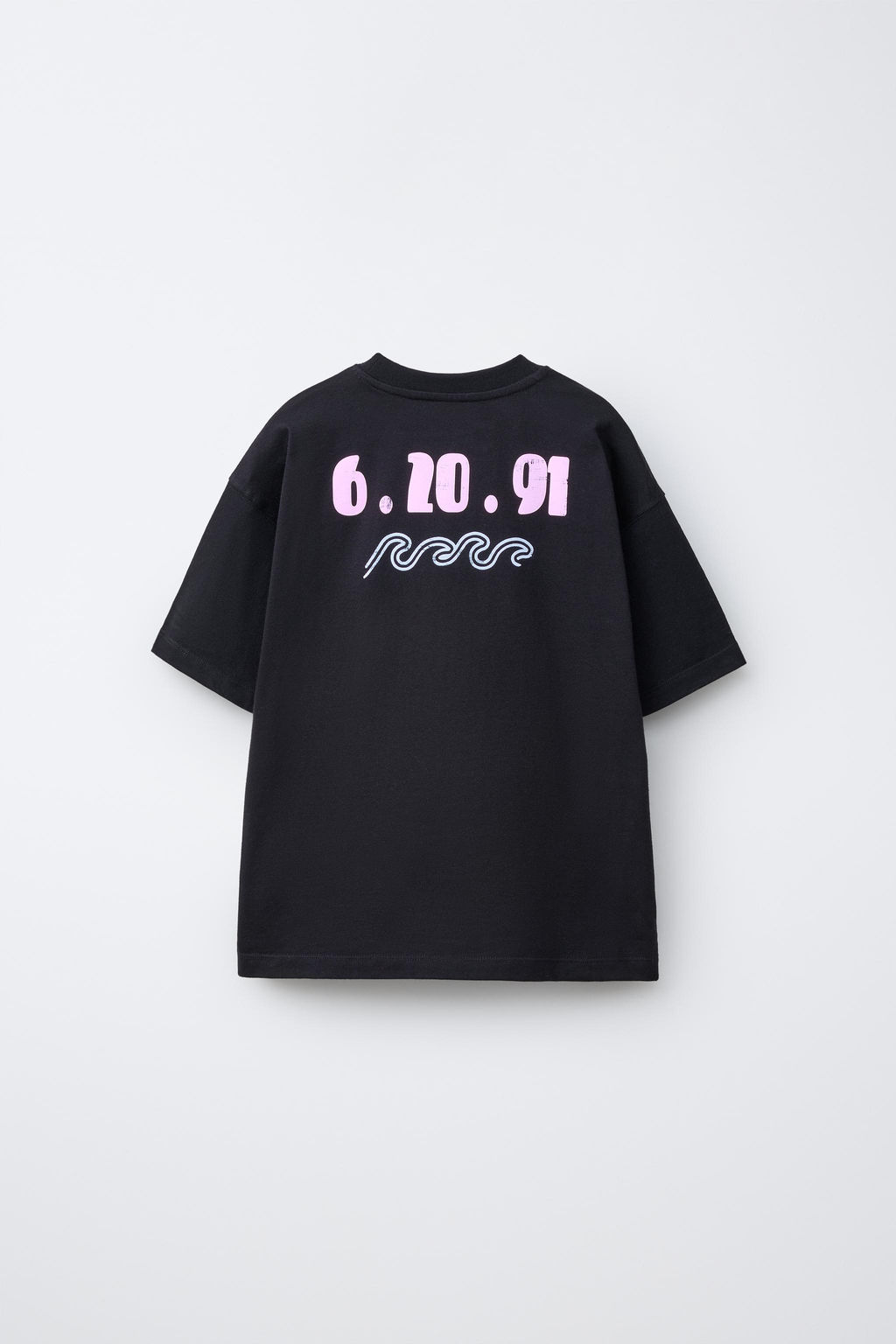 CAMISETA ESTAMPADO SURF / Negro - Zara фото 2