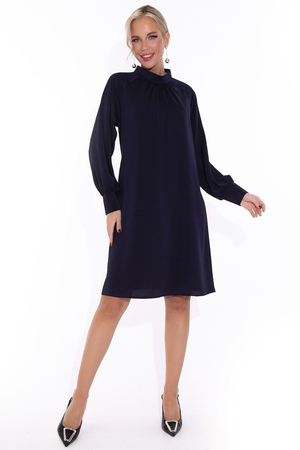 Платье В моем вкусе (тёмно-синий) - Эльза фото 2