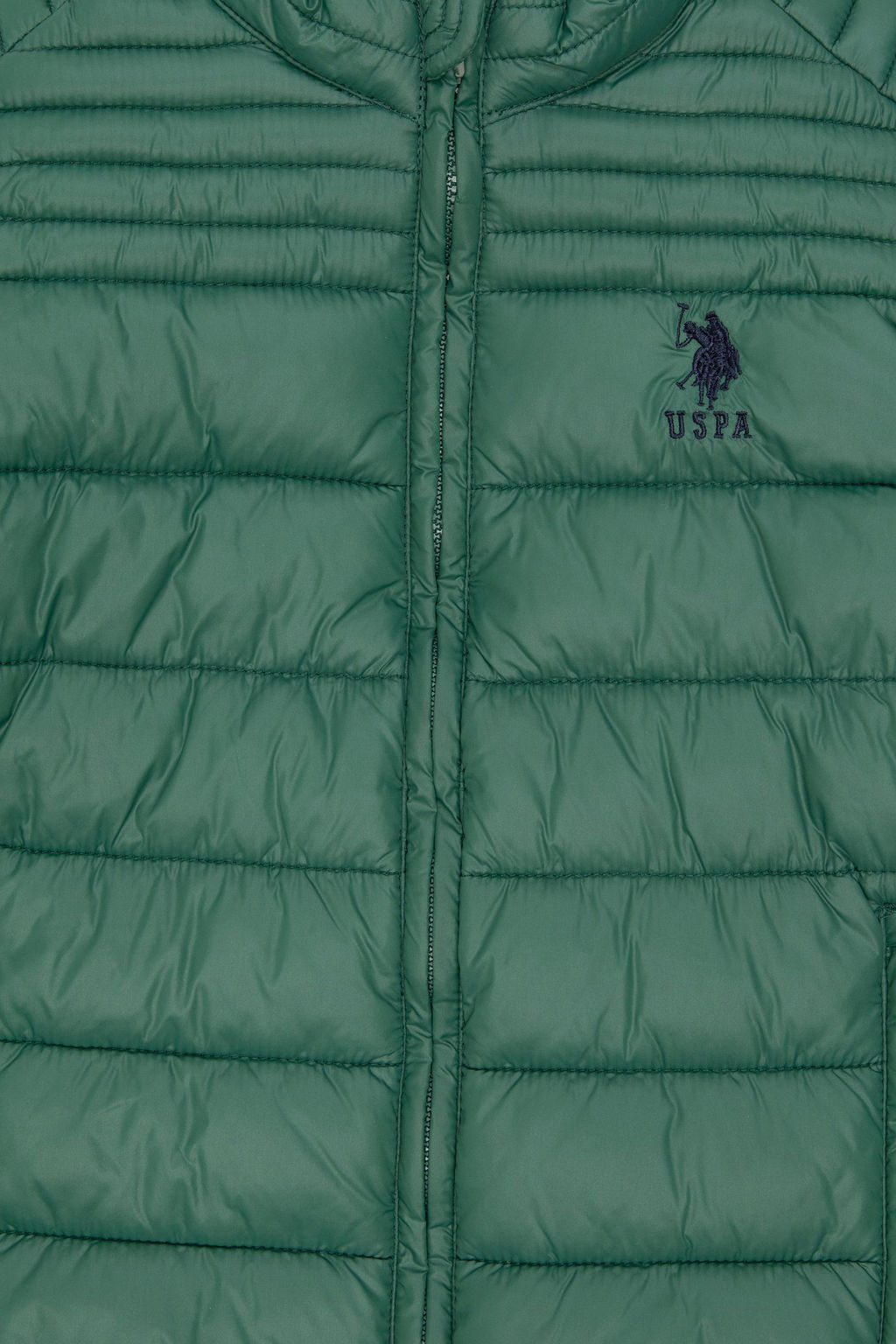 Темно-зеленое пальто для мальчика - U.s. polo assn фото 3