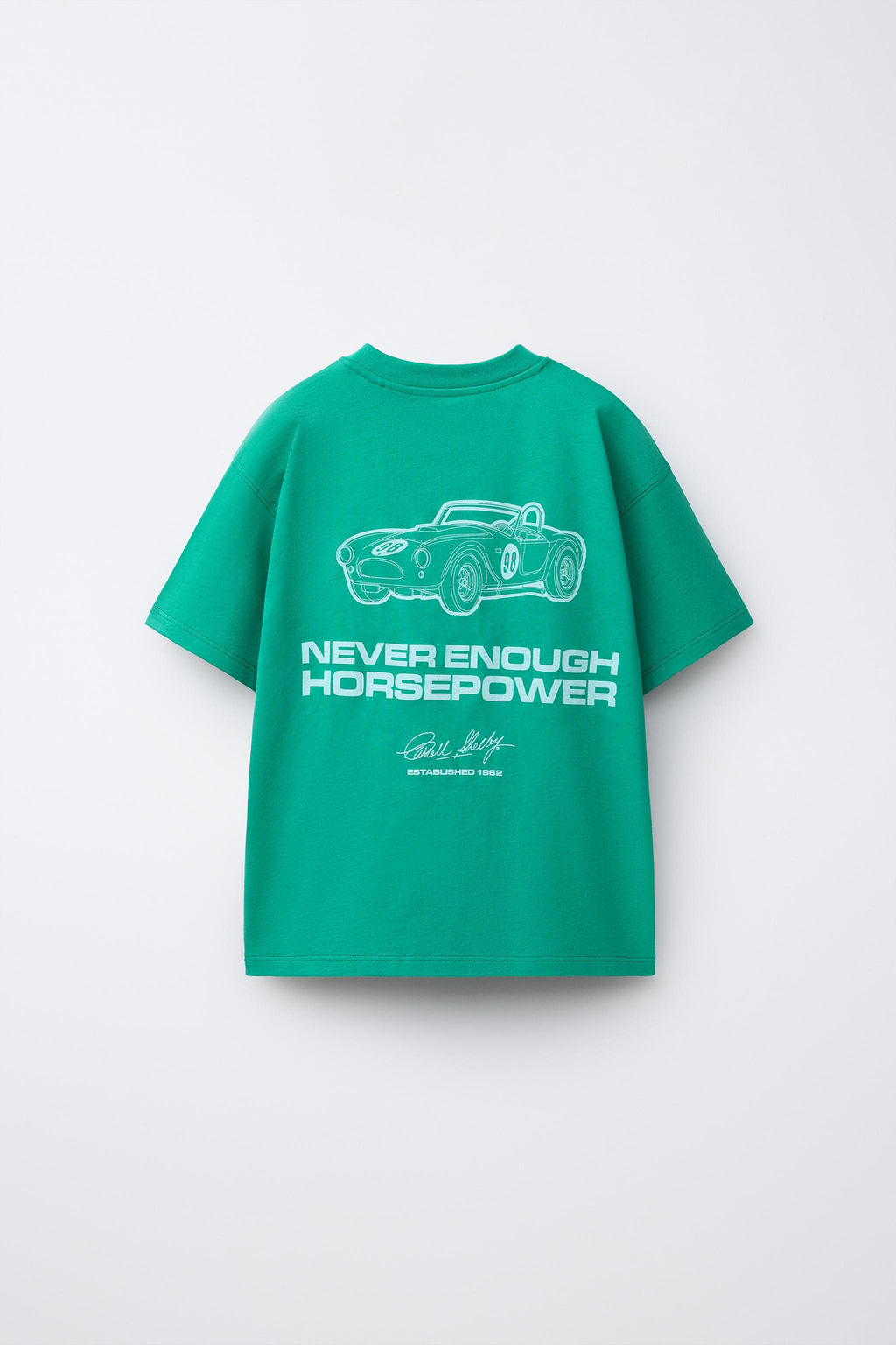 CAMISETA SHELBY® / Verde - Zara фото 4