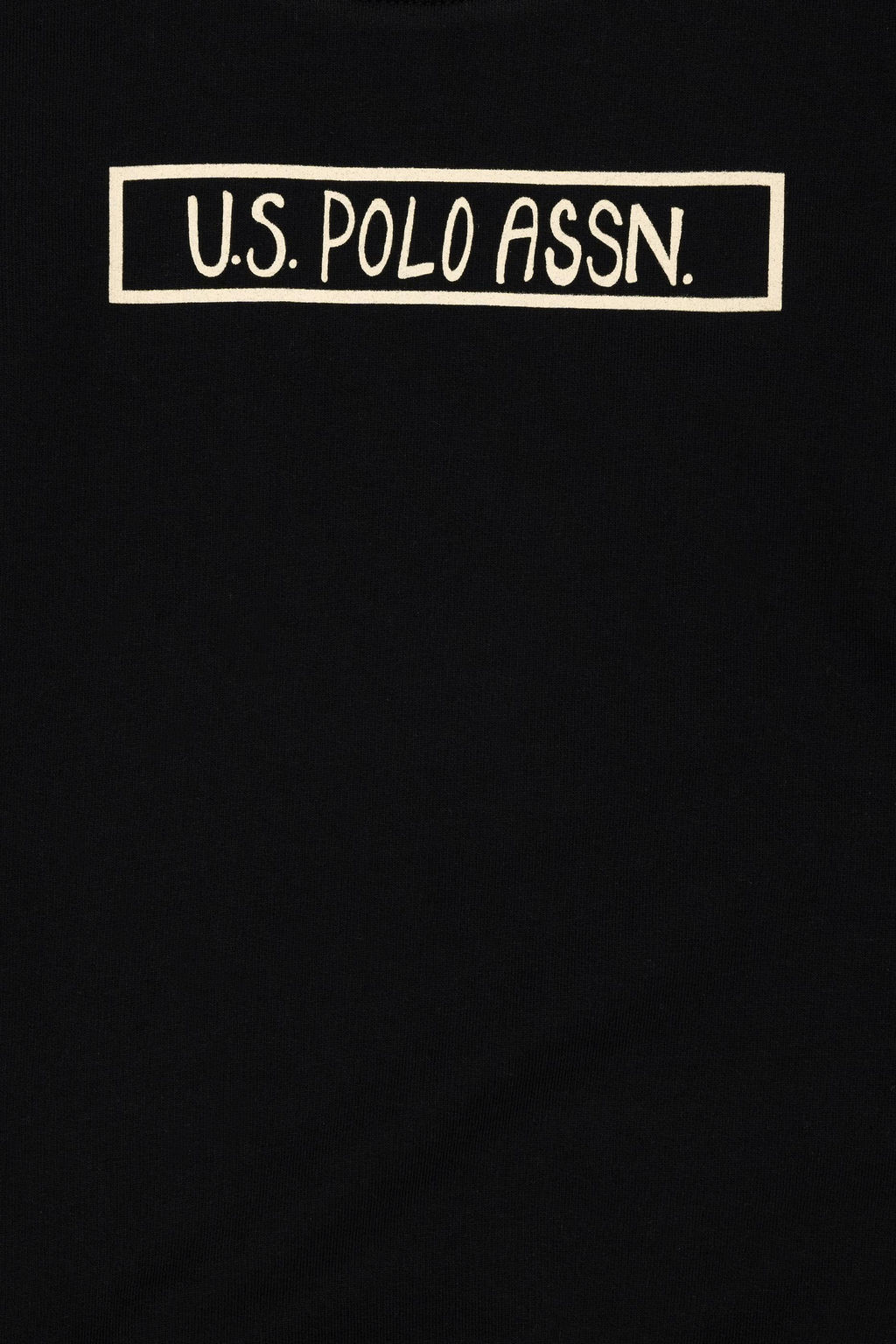 U. S. Polo Assn / Детский черный базовый свитшот с круглым вырезом - U.s. polo assn фото 6