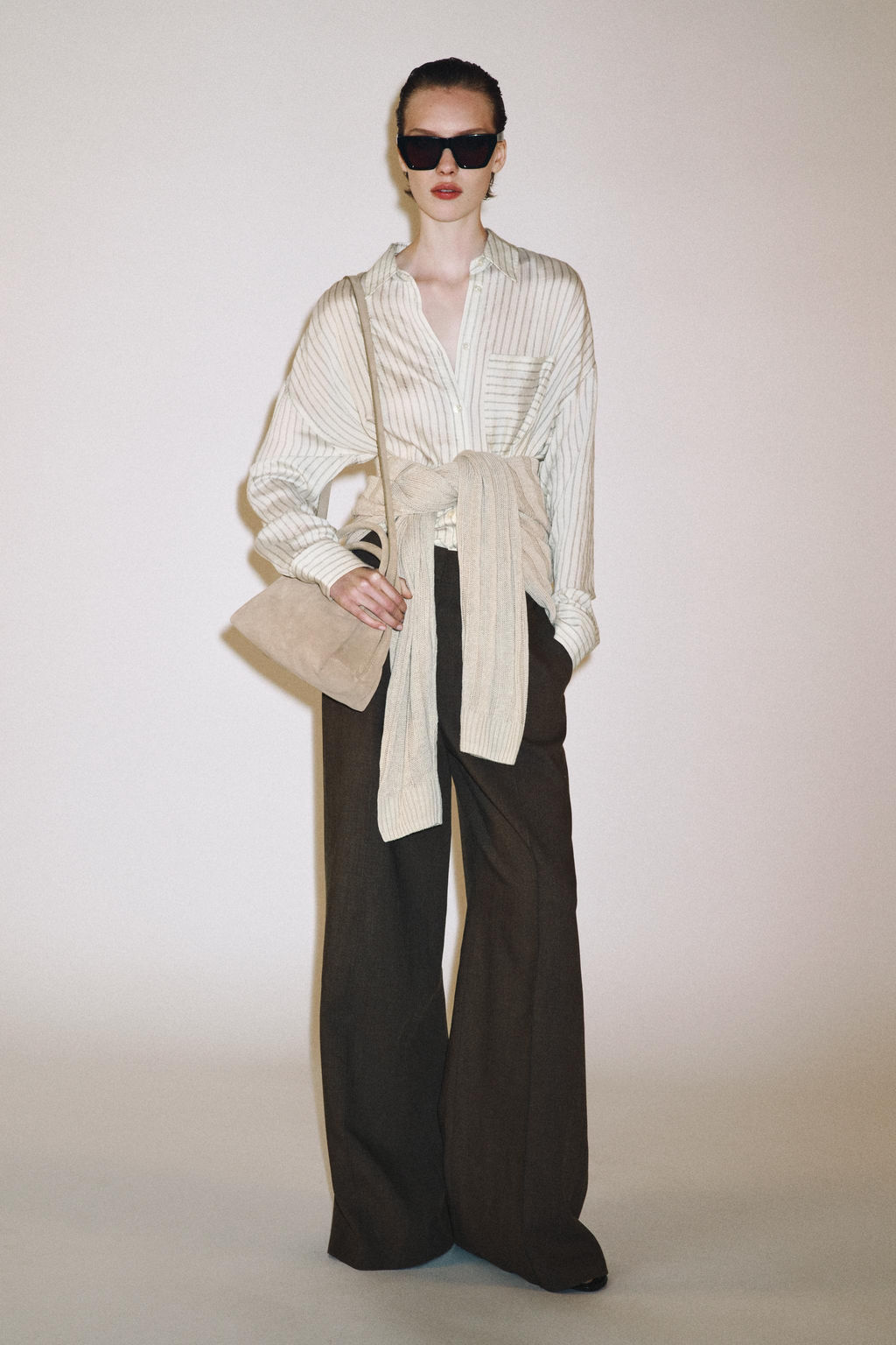 ZW COLLECTION STRIPED SHIRT - Zara фото 14