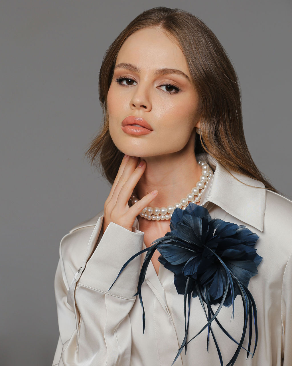 авторская Брошь из перьев - Sahar art lab фото 8