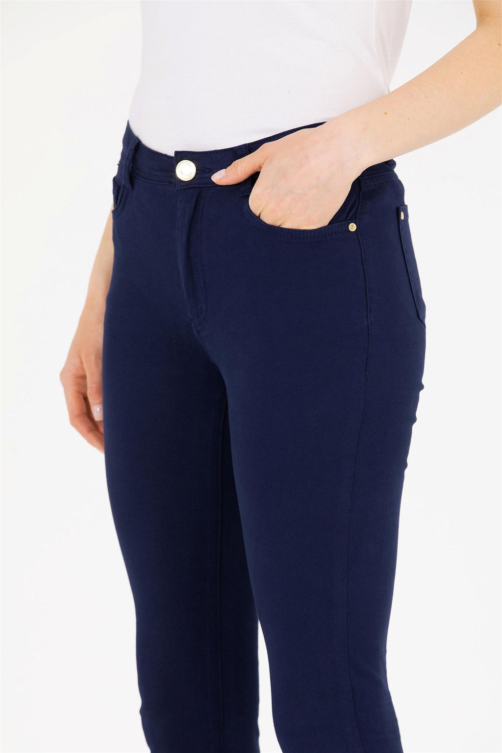 U. S. Polo Assn Женские темно-синие брюки - U.s. polo assn фото 12