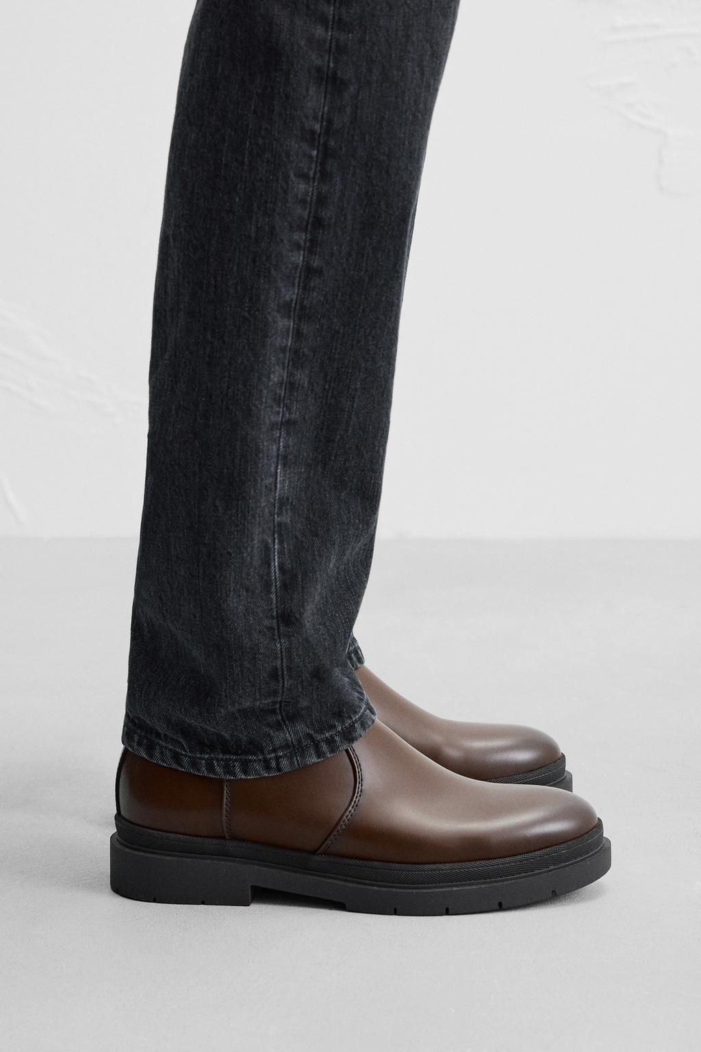 CHUNKY CHELSEA BOOTS - Zara фото 8