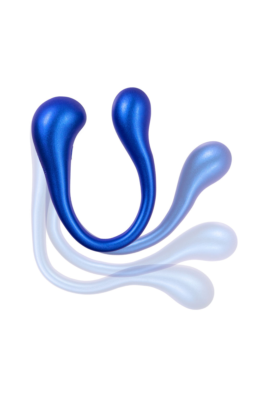 Многофункциональный вибратор LEroina APP ETERN с пультом и APP, силикон, синий, 23 см